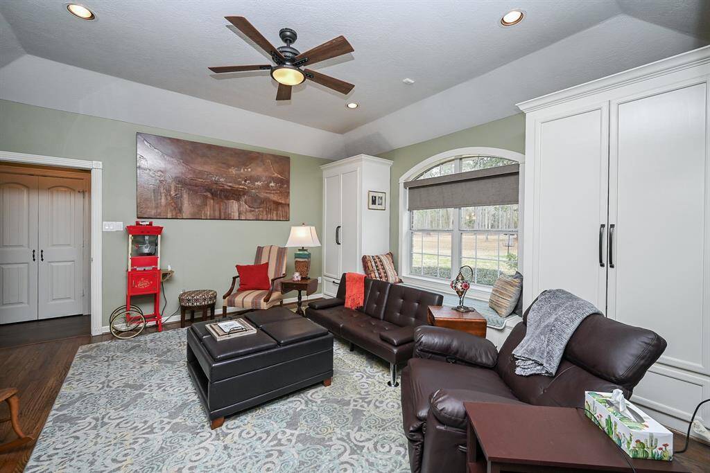 Seller using office as media room and podcast area and meeting of the minds.