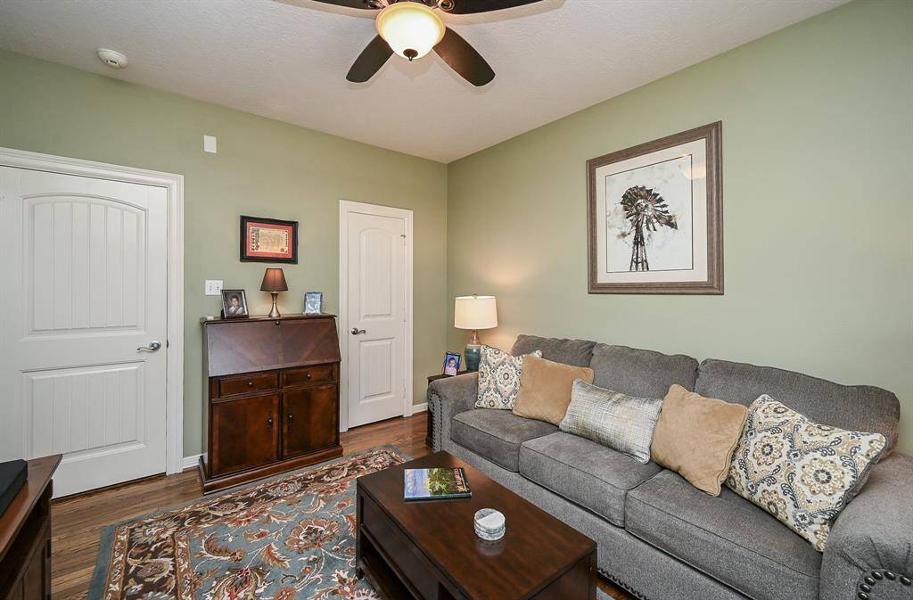 Another room, couch can open for guest as well or sitting area.