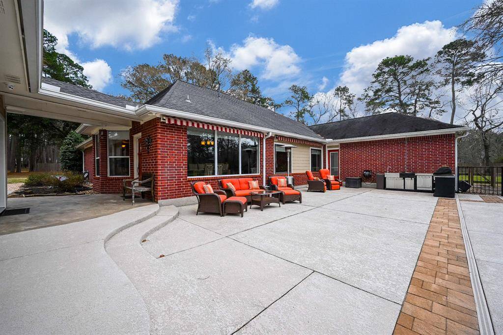 Large patio for all cookoffs & entertaining.