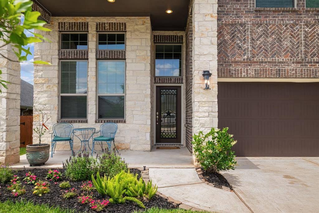 Relax on your private front porch
