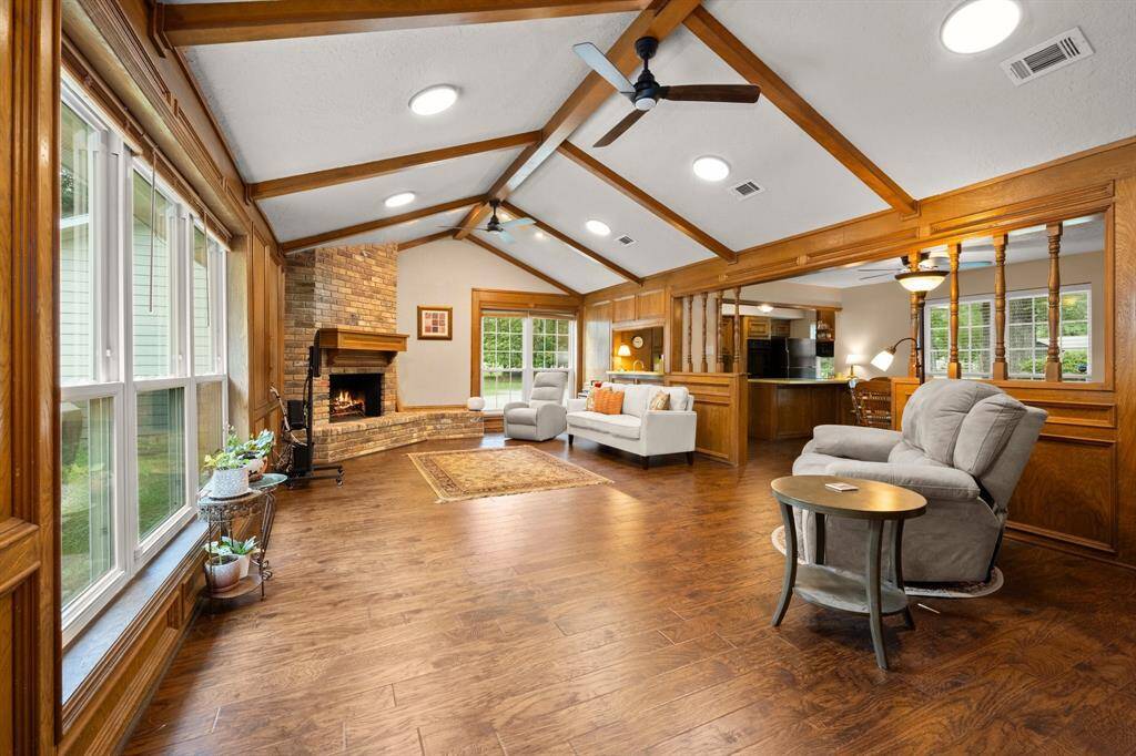 Noteworthy updates: ceiling fans, lighting, vents and electrical outlets.