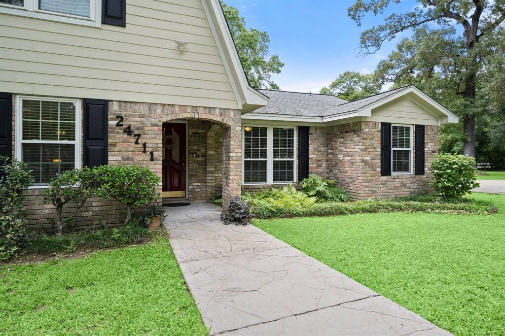 Updated Hardie siding, sconse lighting, shutters and windows.
