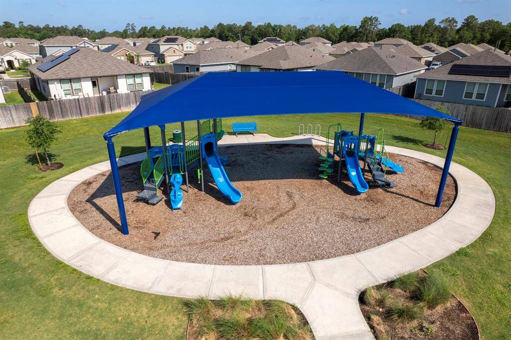 One of the amentities in the subdivision is a park and playground area.