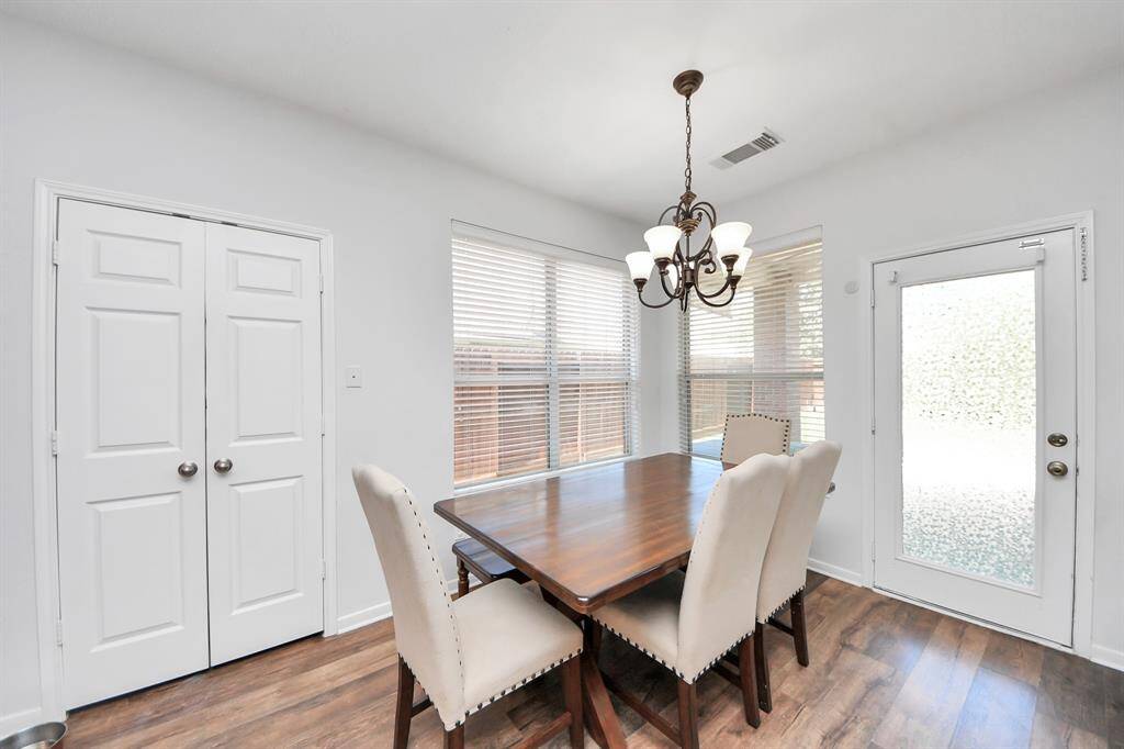 Another view of the dining room!