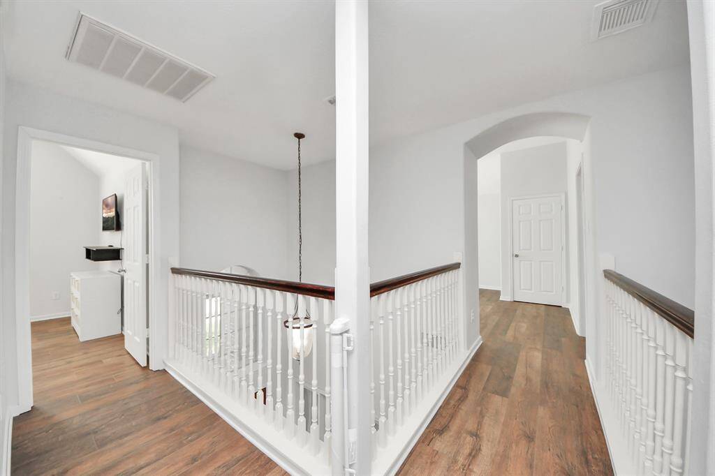 View upon reaching the top of the stairs!