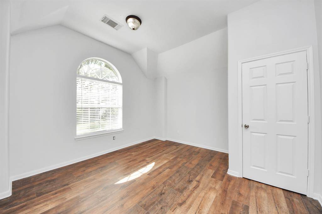 Relax in the spacious gameroom upstairs!