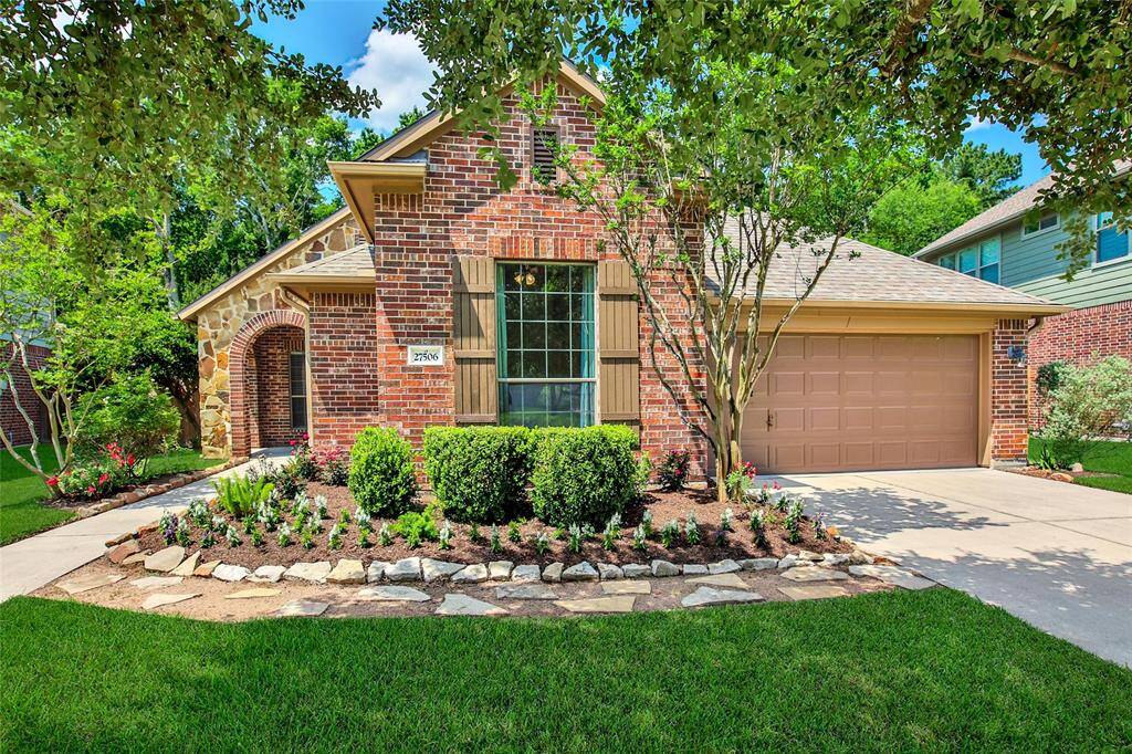 Refreshed landscaping and easy maintenance.