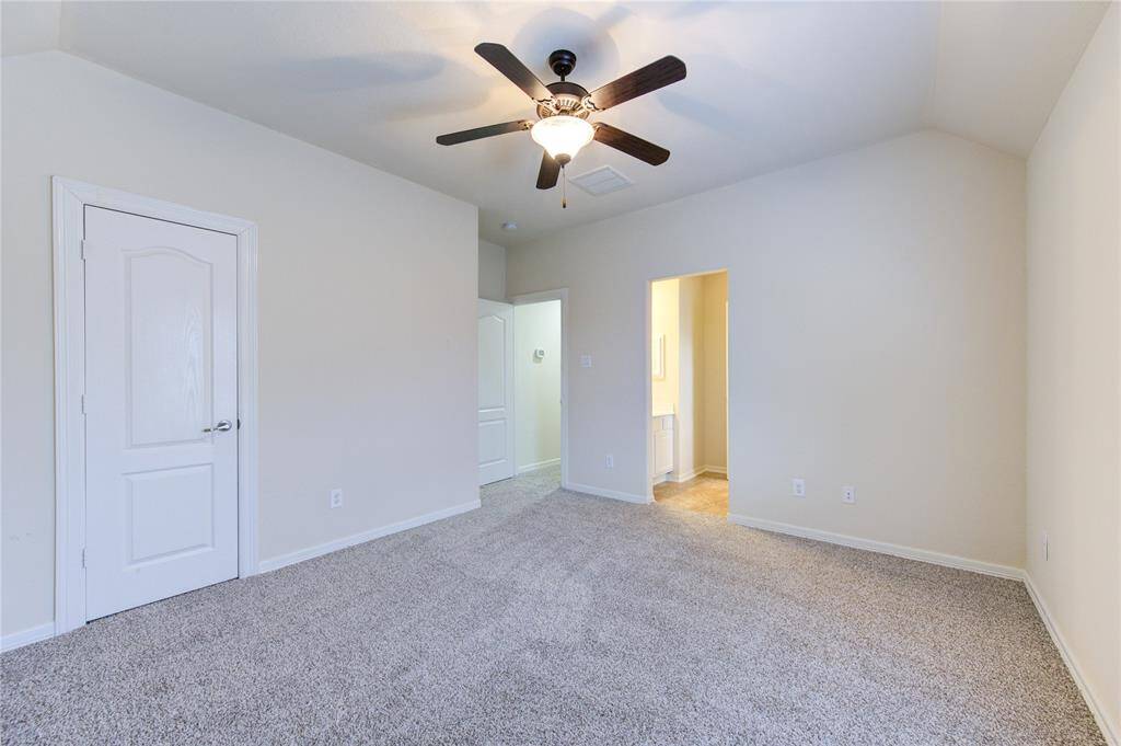 Another view of the bedroom towards the Jack & Jill bathroom