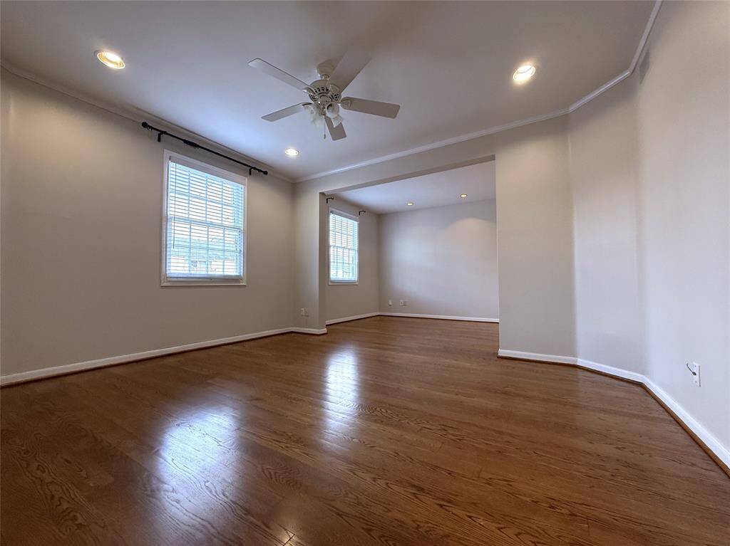 This room could also be utilized as a bedroom.