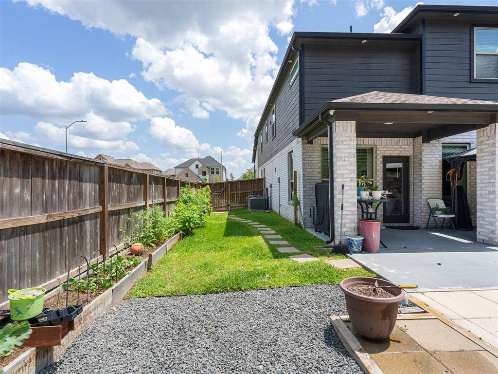 View of Side Yard and Garden