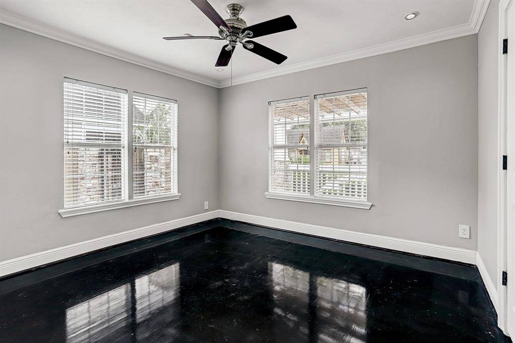 OVERSIZED WALK IN SHOWER WITH BENCH IN THIS APPEALING RESTROOM WITH NO DETAILS MISSING!
