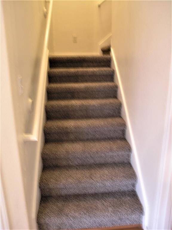 Stairs to upstairs Bedrooms