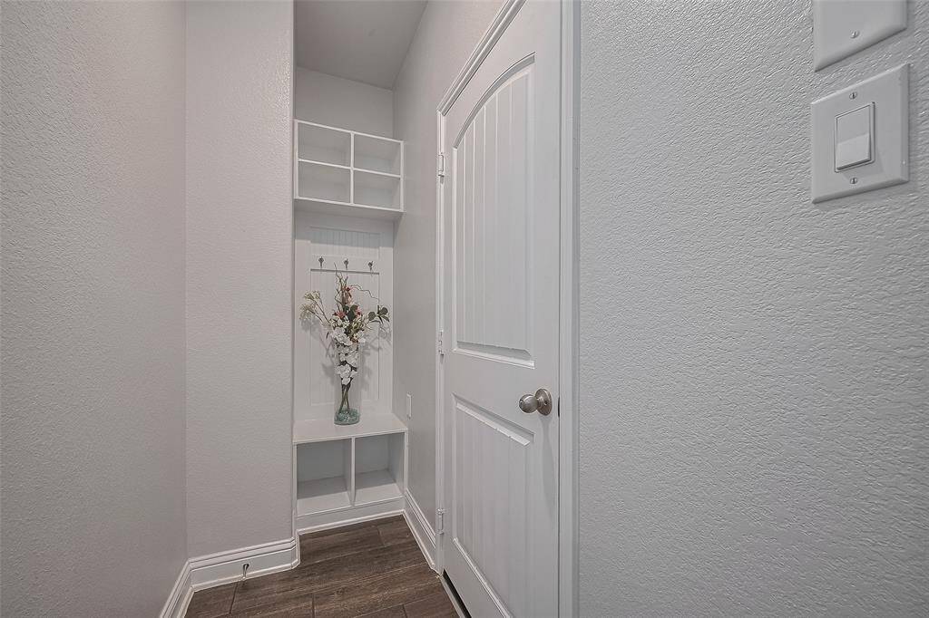 Another view of the oversized shower highlights its sleek design and spacious feel, making it a true standout feature of the primary bath.