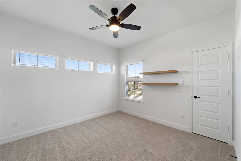 Two of 2 bedrooms upstairs - in opposite corner of theater. Noise from theater isn't an issue.