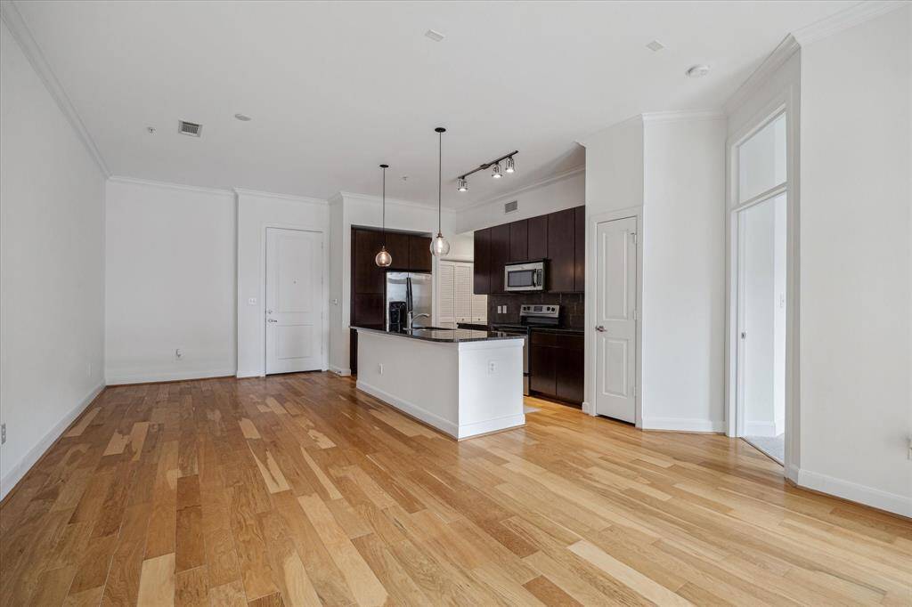 Rich hardwood floors & new 2025 paint throughout