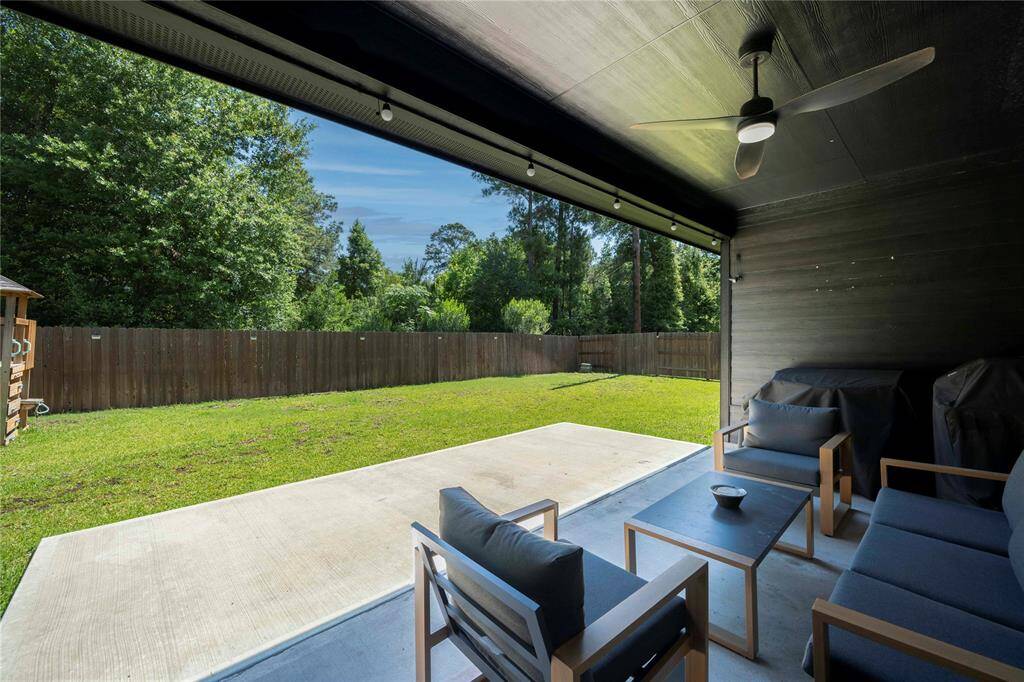 Covered Back Patio