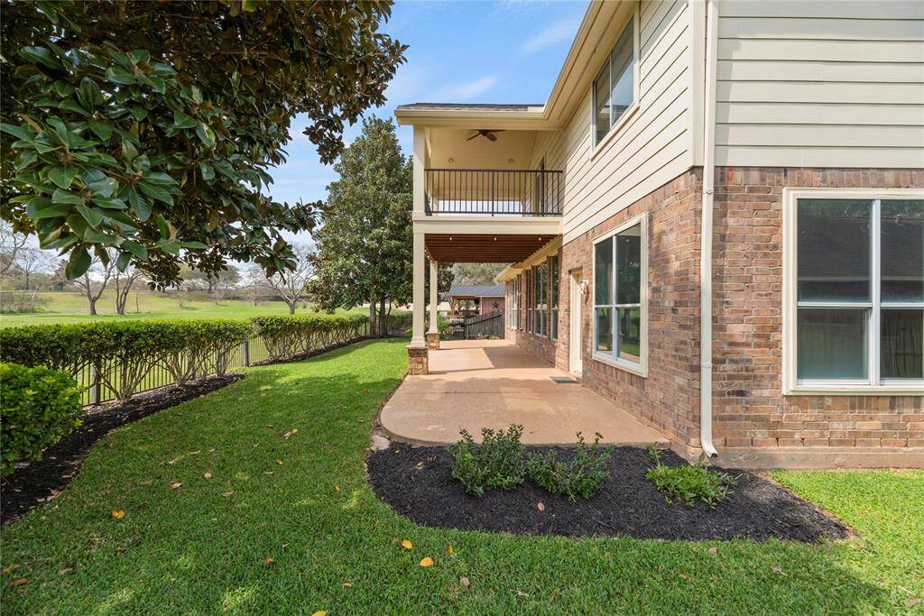 Sip morning coffee on the covered patio as you listen to your favorite Podcast or mix up your routine and grill breakfast sausages for the entire family to enjoy.