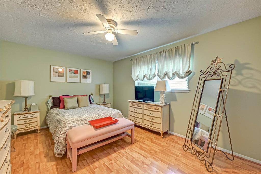 Amazing secondary bedroom with an oversize closet.