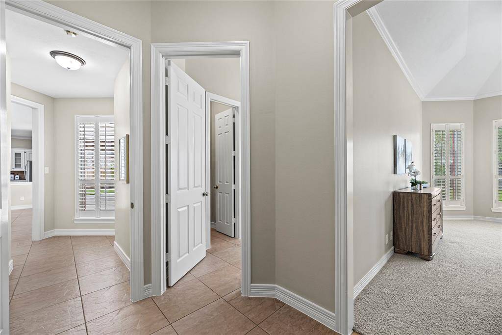 Uniquely shaped, the primary bedroom offers a plethora of options for interior décor options! Allow your creativity to run wild, as you design a cherished space of tranquility, peace, and romance!