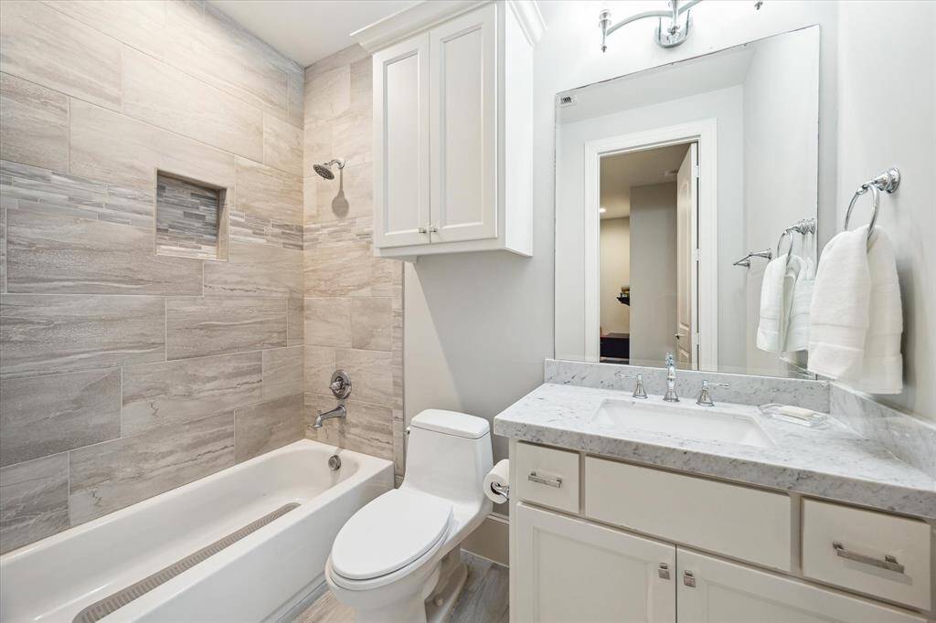 Secondary Bath (three on the 2nd level)