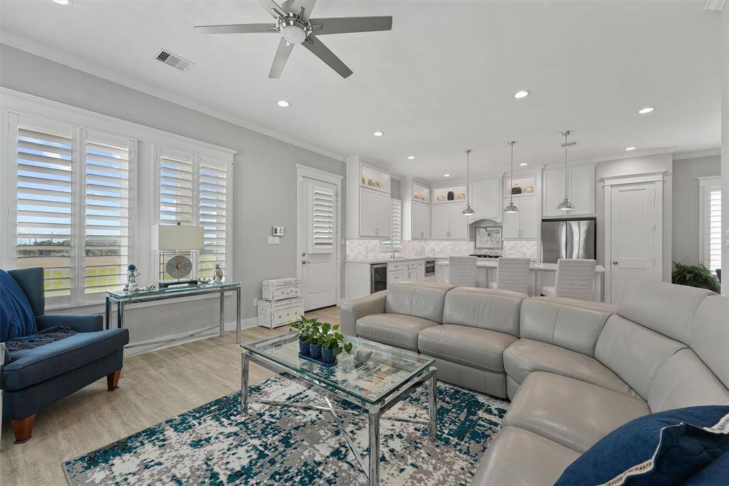 This open-concept layout offers a perfect flow for upscale living and entertaining