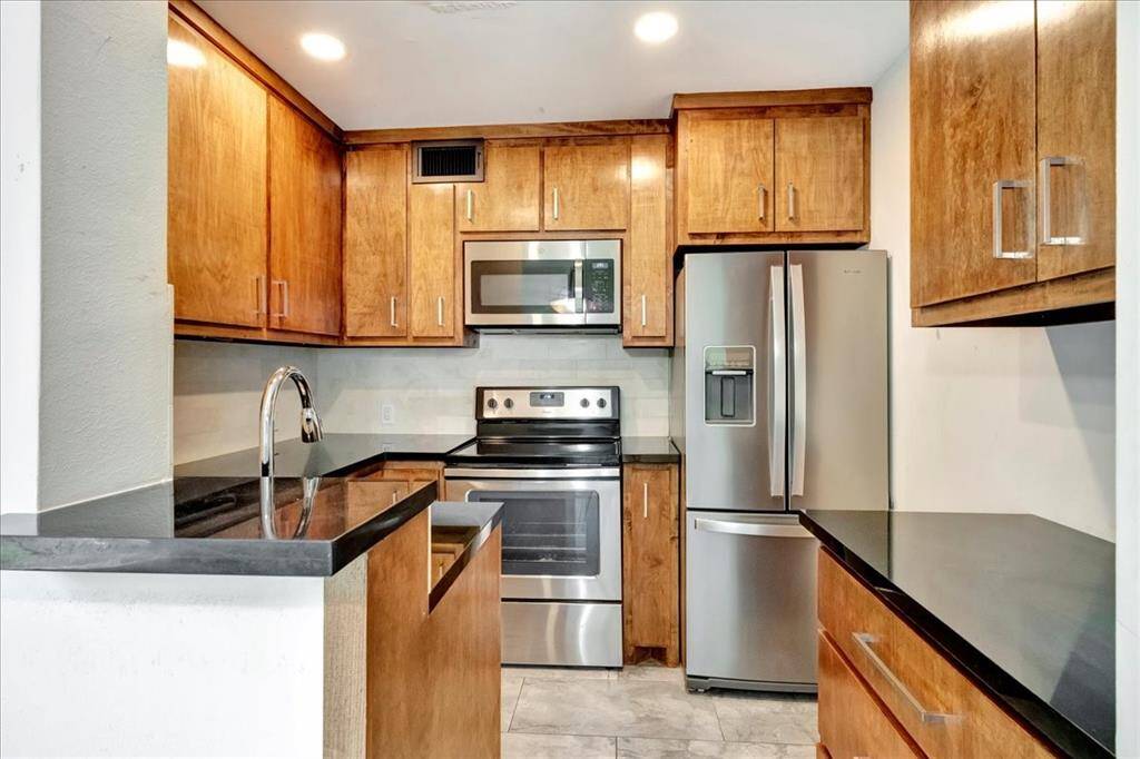 Remodeled kitchen