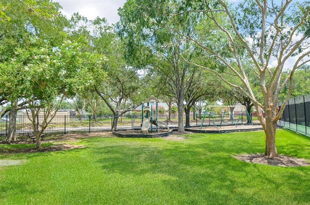 PLAYGROUND BY THE POOL
