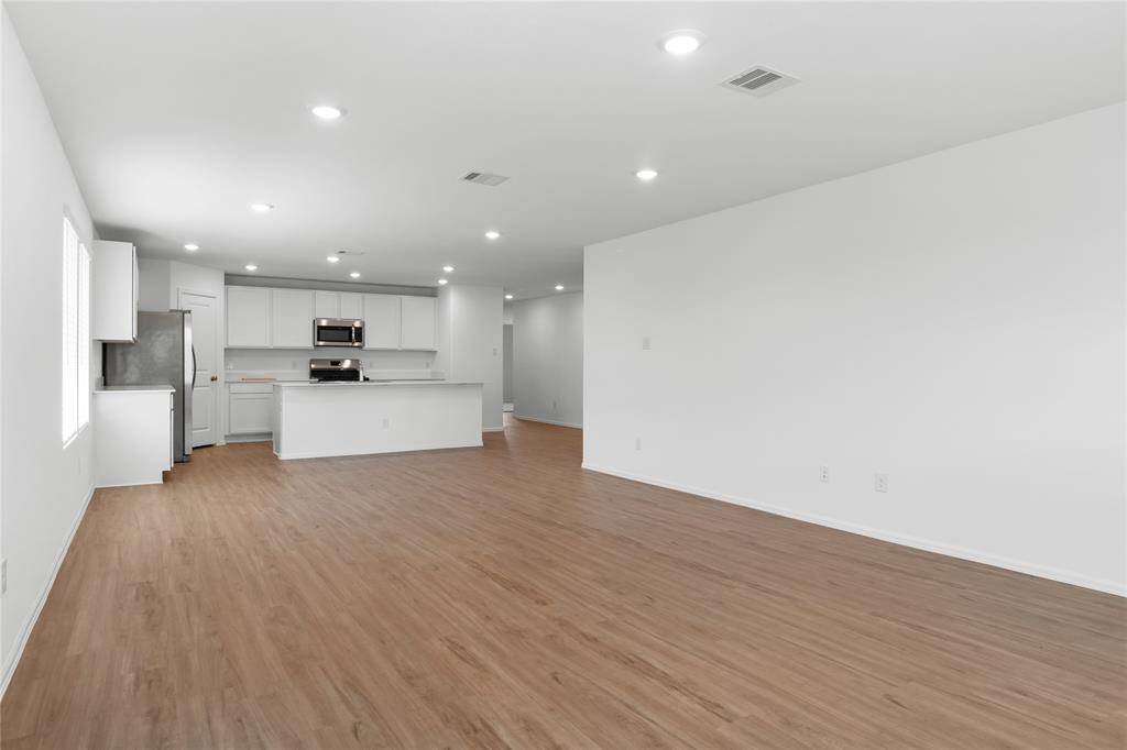 Open family living view