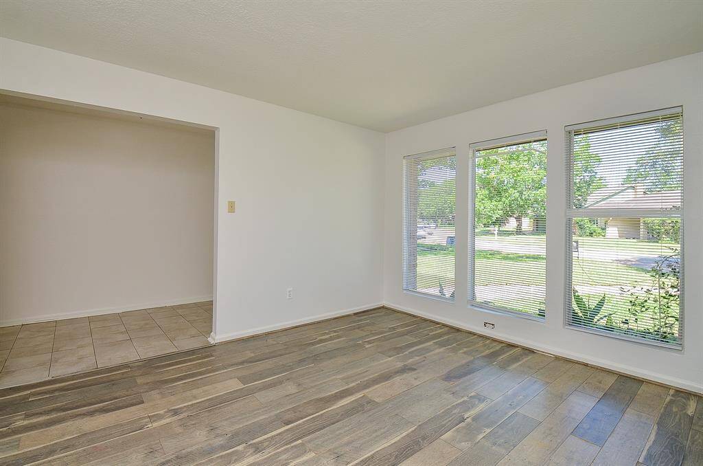 Formal living area is located off of the front entry.