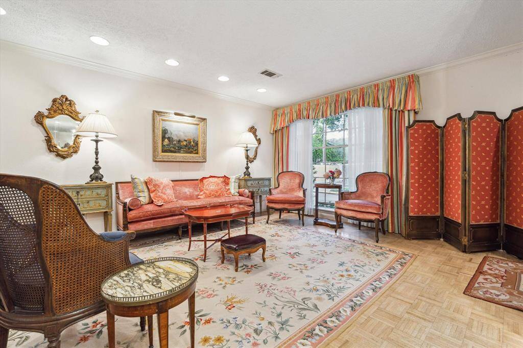 First floor living room. Large picture window for light.