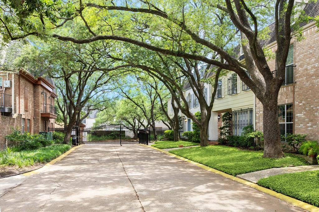 Inside the gated community. HOA covers landscaping, electric, gas, limited access gates, trash removal, water, and sewer.