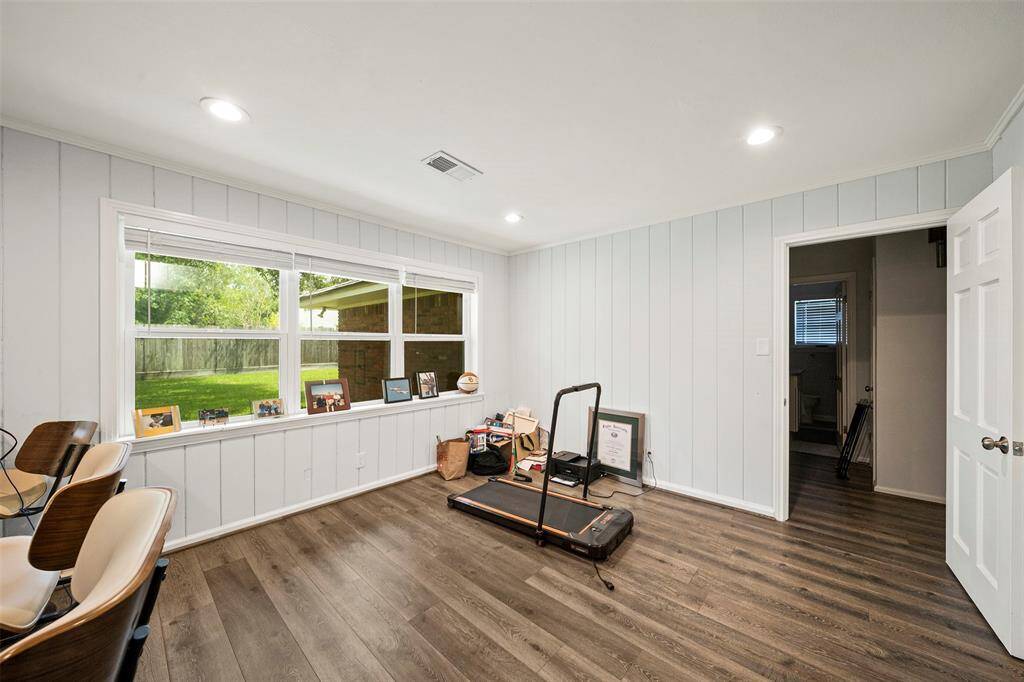 Dinning Room currently used as work out room