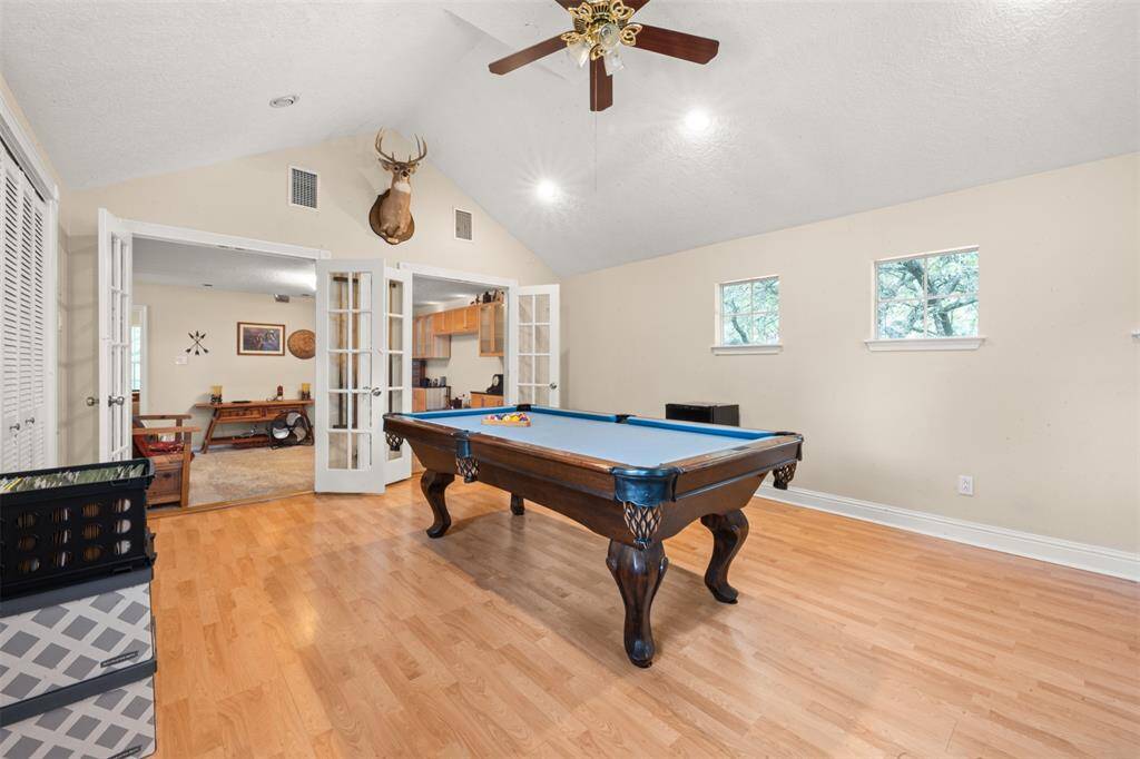 Let's tour upstairs.  You have a great landing area and a closed off gameroom or could be a 4th bedroom if needed.
