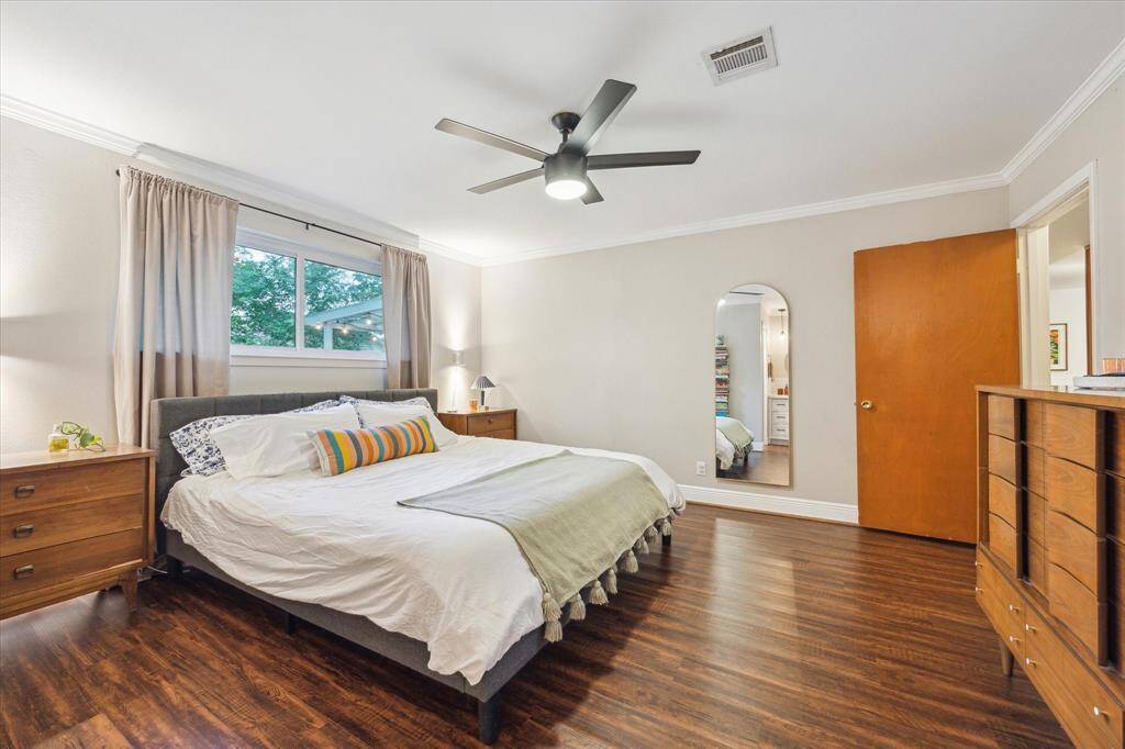 Cozy and inviting Family Room with a vaulted ceiling and access to the backyard