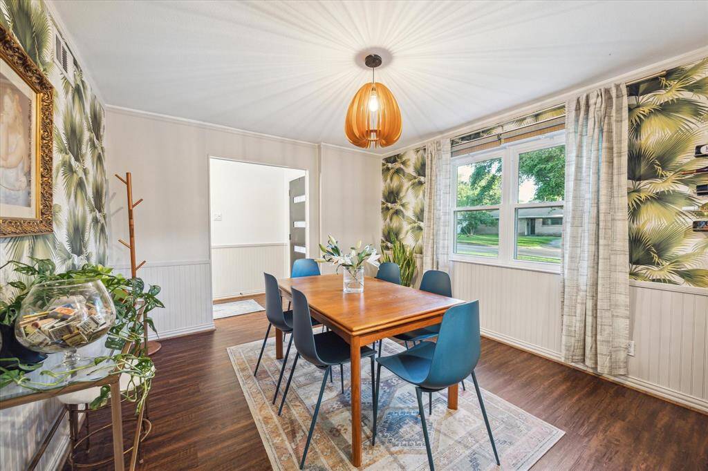 Formal Dining Room is immediately off the front entry for ease of entertaining
