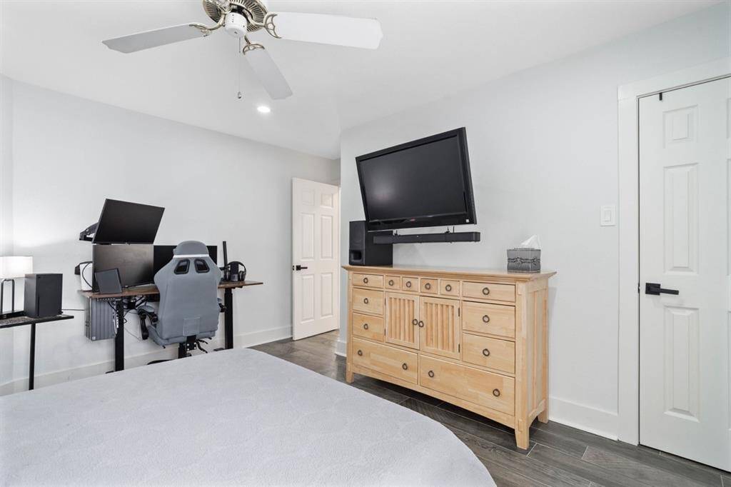 Another shot of the 4th bedroom that also features a walk in closet