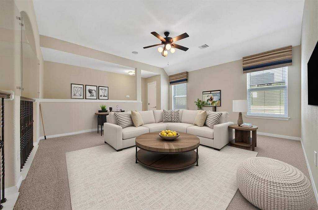 Enjoy large game room upstairs.