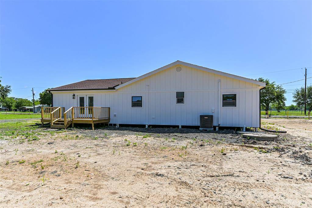 Rear house exterior