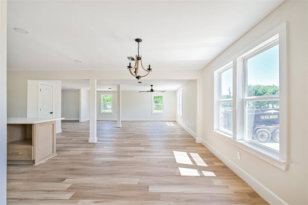 Entry looking directly to the right, tons of natural light