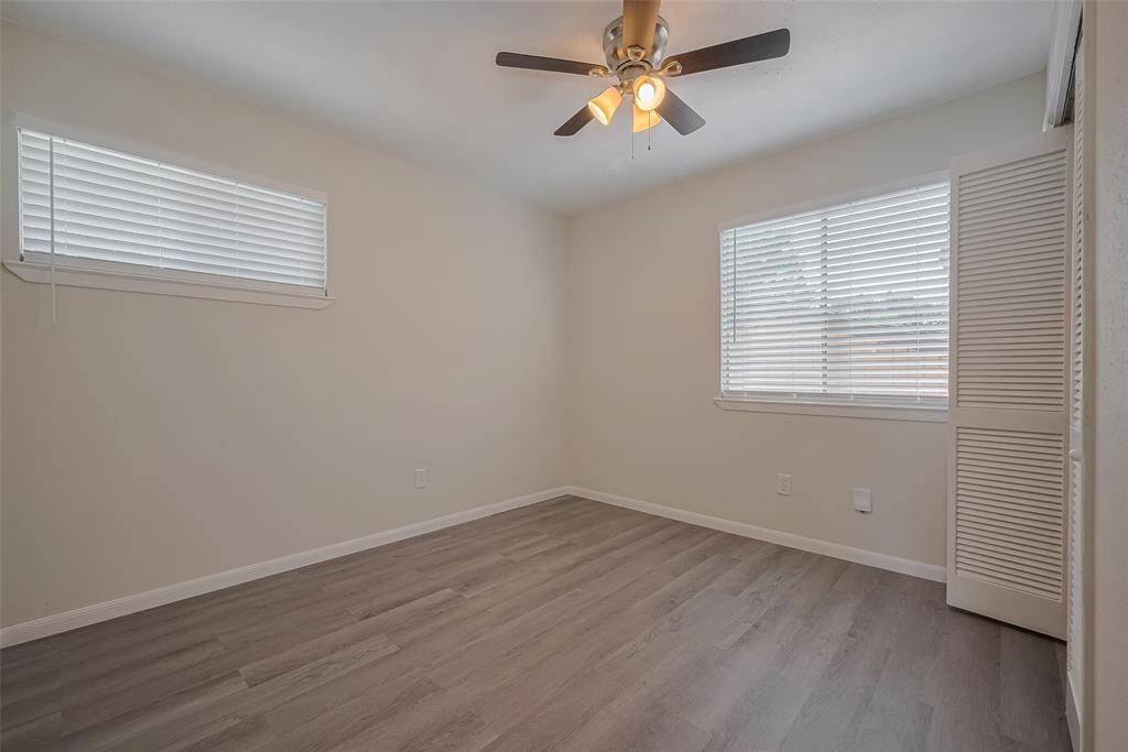 Virtually staged to show the potential of this back patio area!