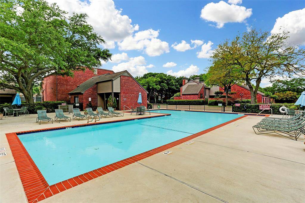 Lovely pool area.