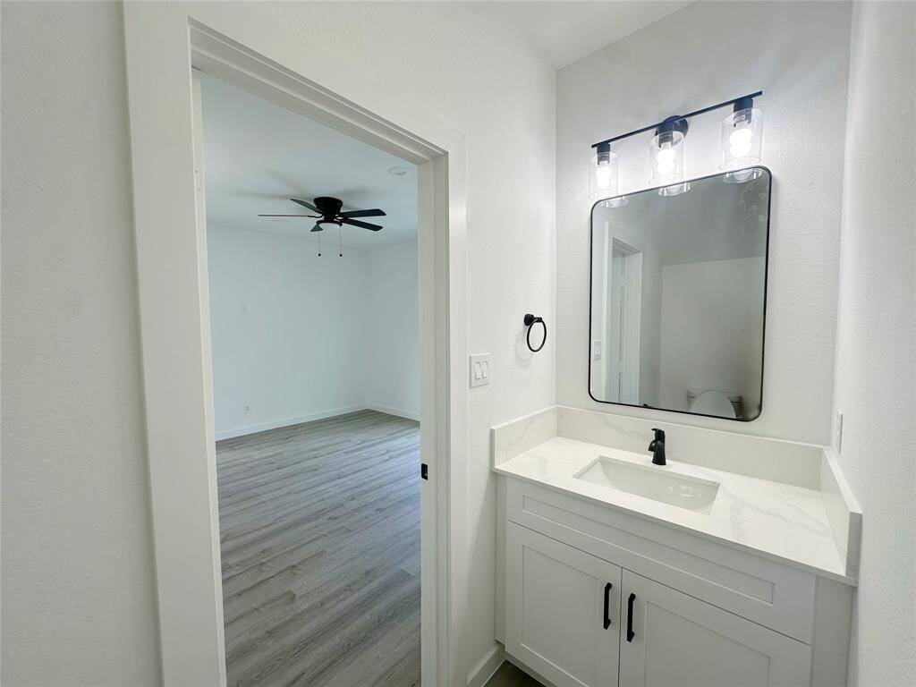 half bathroom downstairs