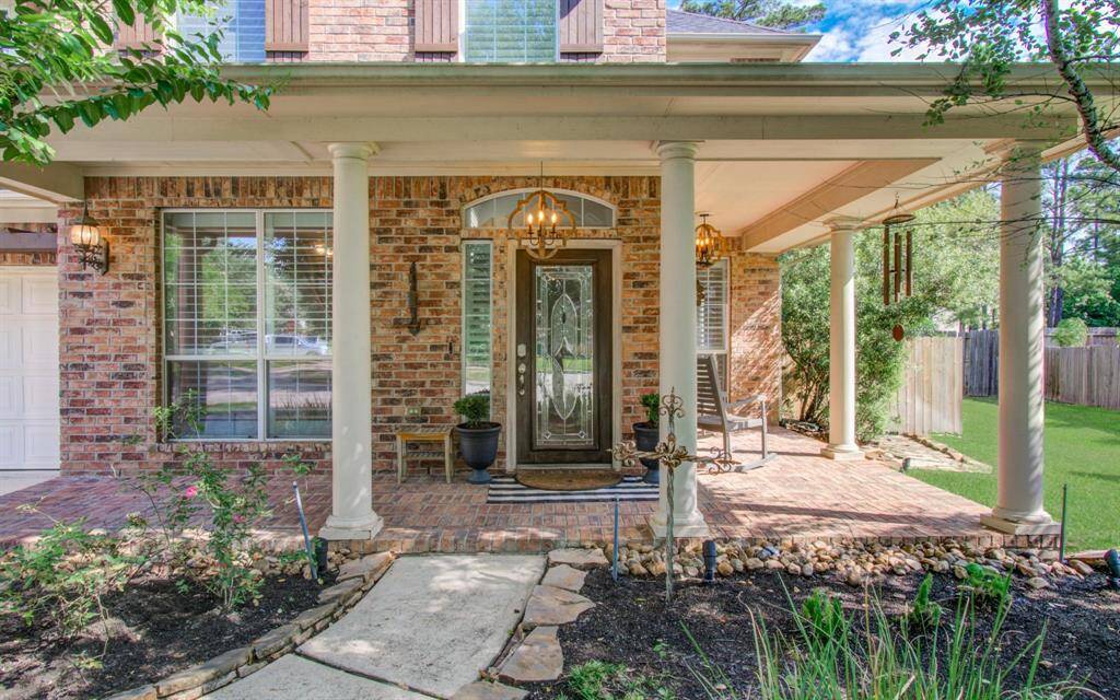 A cozy front porch to enjoy.