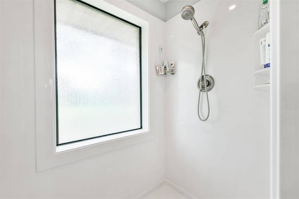 Large walk-in shower