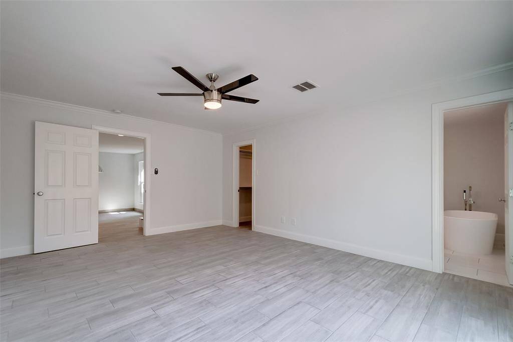 Another view of the master bedroom.