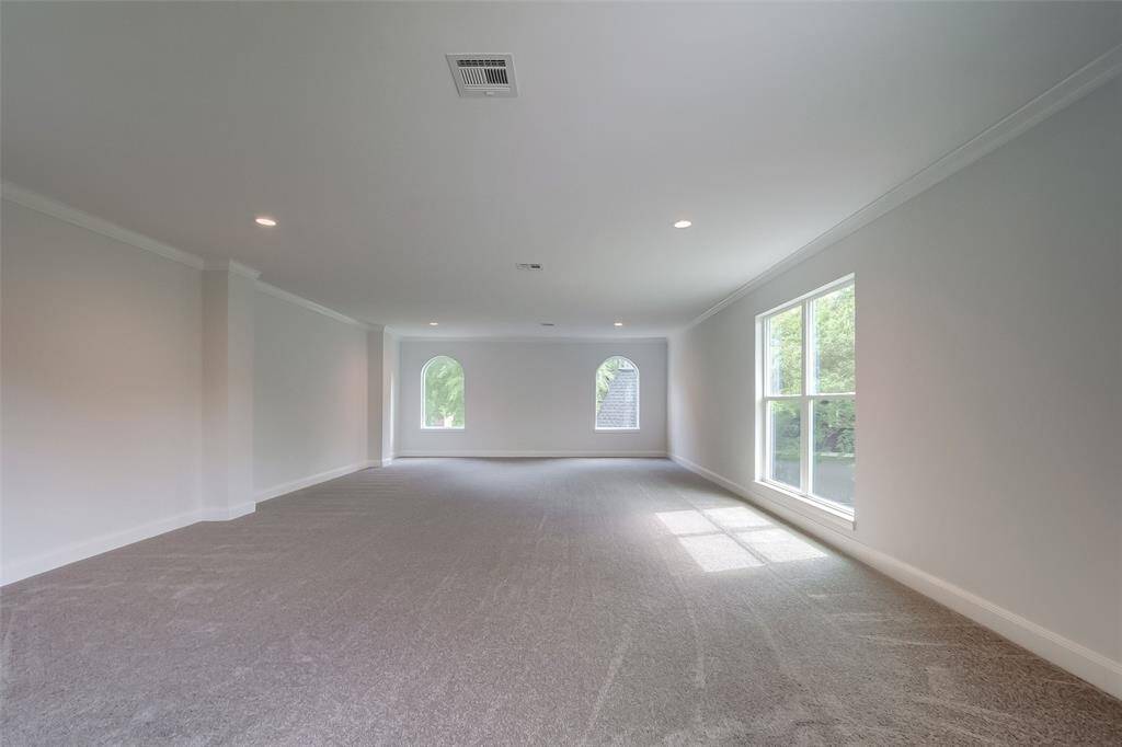 Huge, bright and open game room.