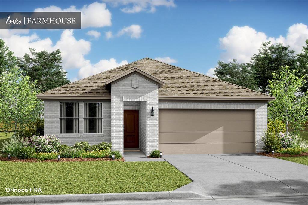 Charming Orinoco II design by K. Hovnanian Homes in elevation RA built in beautiful Ascend at Legends Bay. (*Artist rendering used for illustration purposes only.)