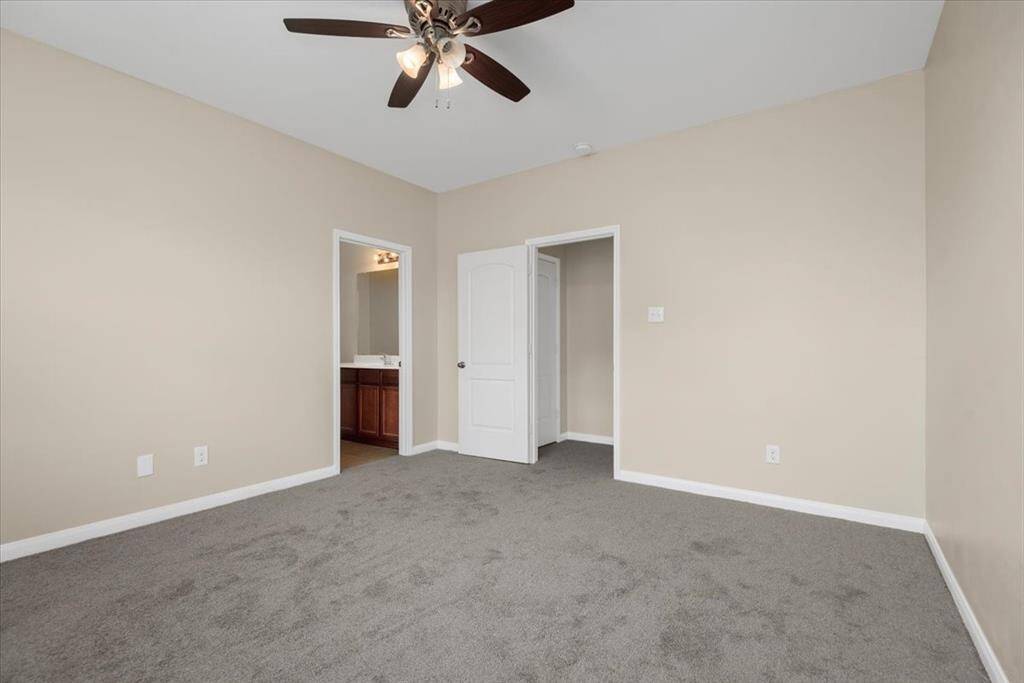 Primary bedroom with ensuite bath.