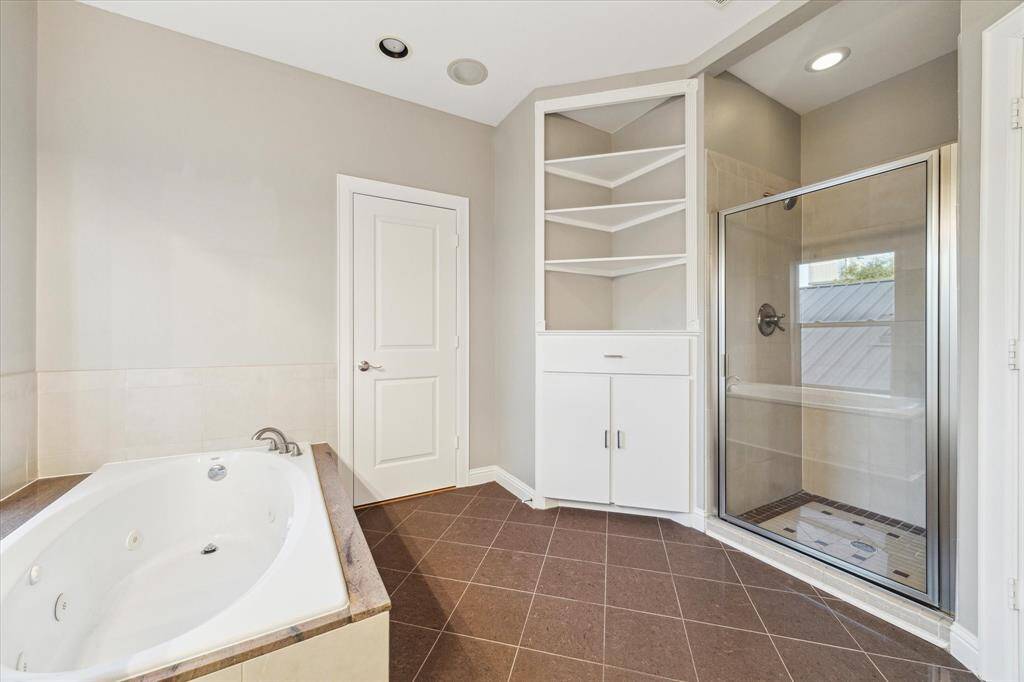 Third floor: This spa-inspired bathroom also features a spacious walk-in shower and built-in speakers, adding both convenience and luxury to your daily routine.
