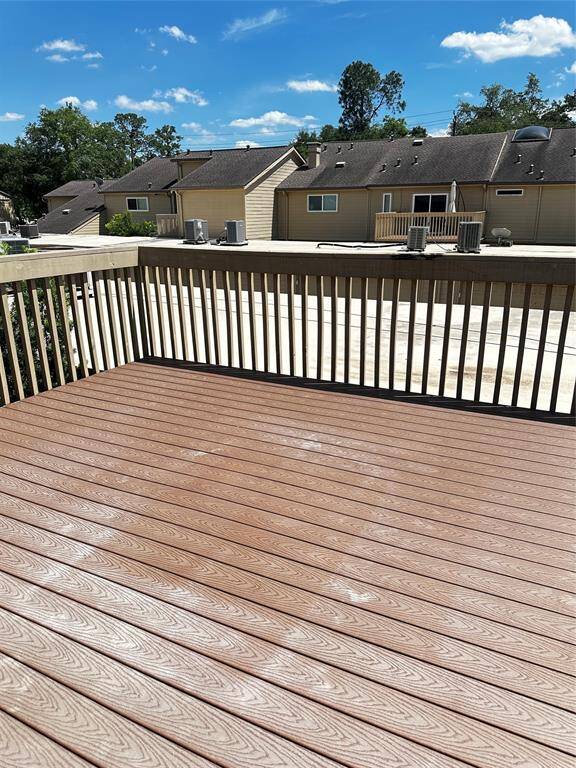 Huge private balcony outside of primary bedroom